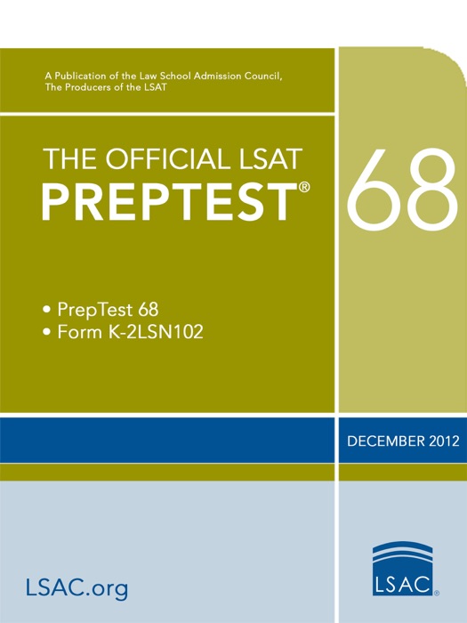 The Official LSAT PrepTest 68