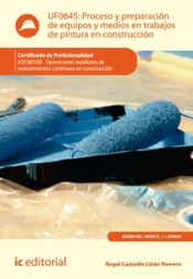 Download Proceso y preparación de equipos y medios en trabajos de pintura en construcción