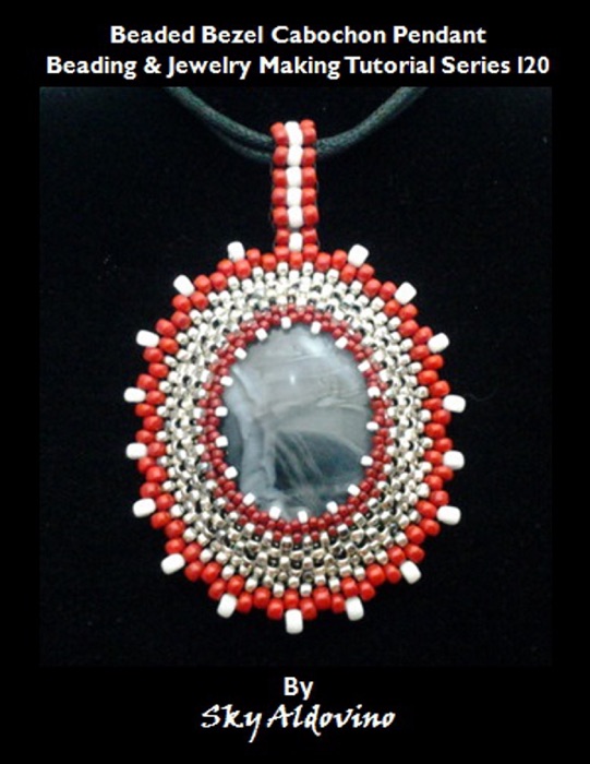 Beaded Bezel Cabochon Pendant