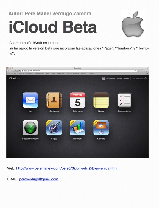 iCloud Beta