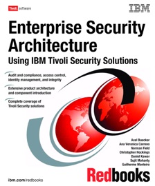 Book's Cover of Enterprise Security Architecture Using IBM Tivoli Security Solutions