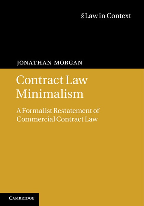 Contract Law Minimalism