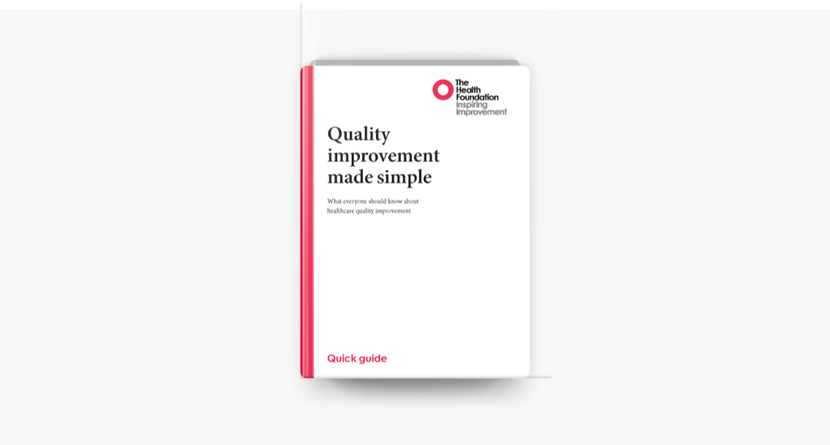 ‎Quality Improvement Made Simple on Apple Books