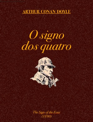 Capa do livro O Signo dos Quatro de Arthur Conan Doyle