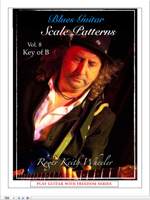Blues Guitar Scale Patterns Vol.8 Key of B (With Video)