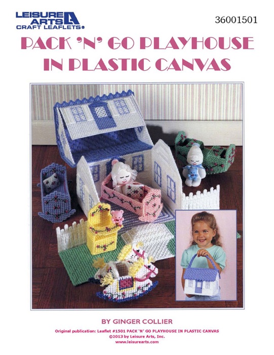 Pack 'N' Go Playhouse In Plastic Canvas eBook