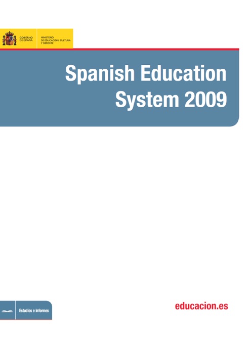 Spanish Education System 2009