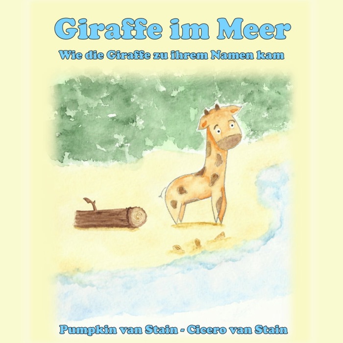 Giraffe im Meer