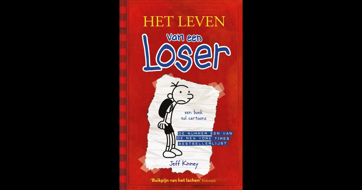 'Het leven van een Loser' van Jeff Kinney in iBooks