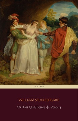 Capa do livro Os Dois Cavalheiros de Verona de William Shakespeare