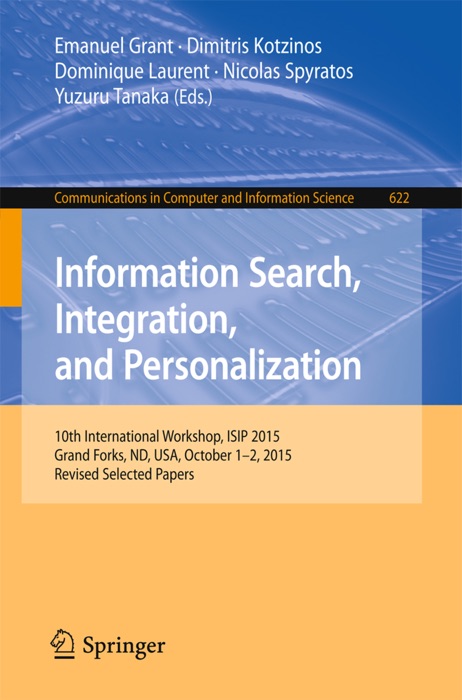 Information Search, Integration, and Personalization