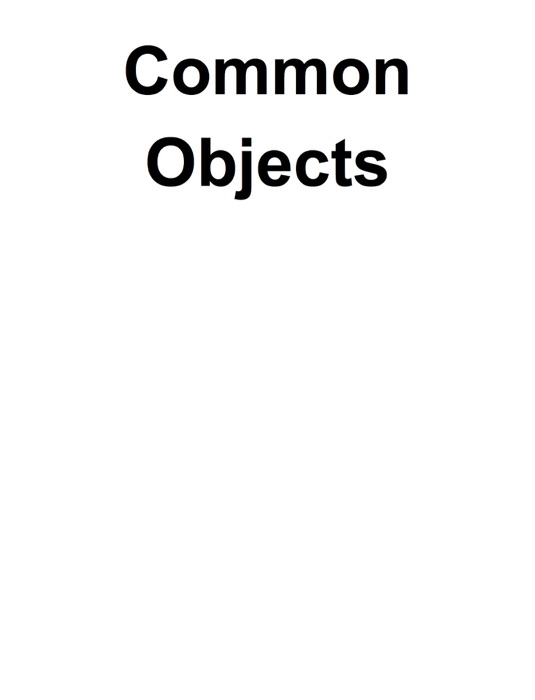 Common      Objects