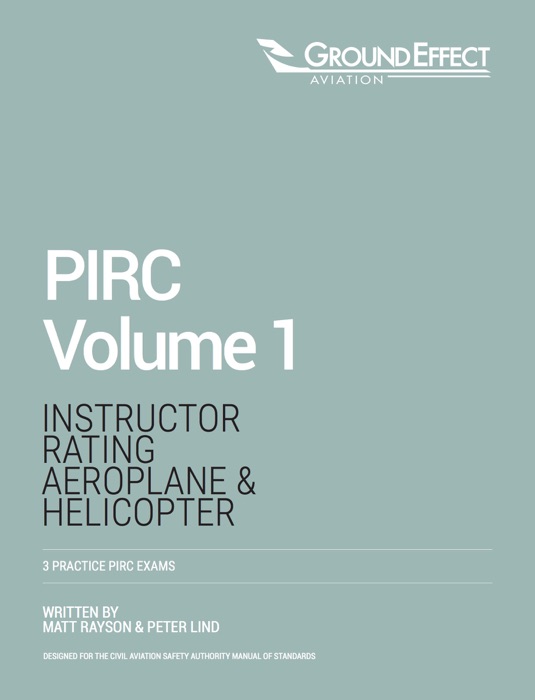 Pilot Instructor Rating Volume 1 PIRC(A&H)