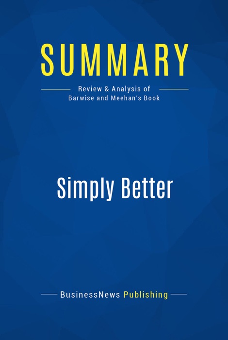 Summary: Simply Better