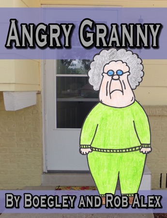 angry granny plush