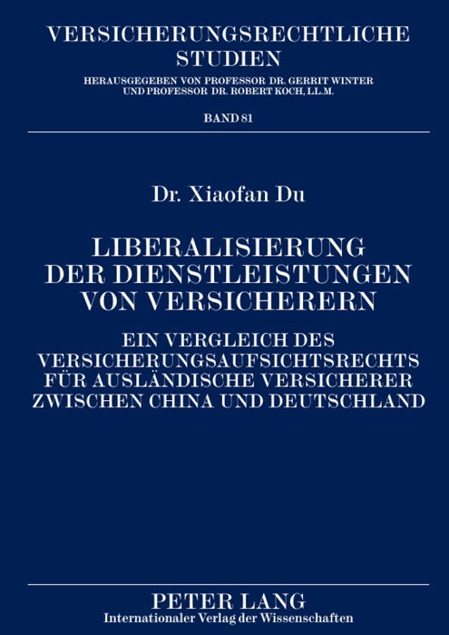 Liberalisierung der Dienstleistungen von Versicherern