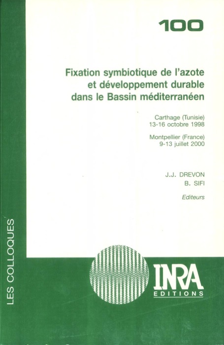 Fixation symbiotique de l'azote et développement durable dans le Bassin méditerranéen