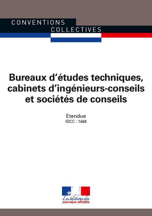 Bureaux d'études techniques, cabinets d'ingénieurs-conseils et sociétés de conseils