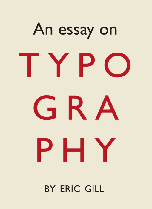 An Essay on Typography