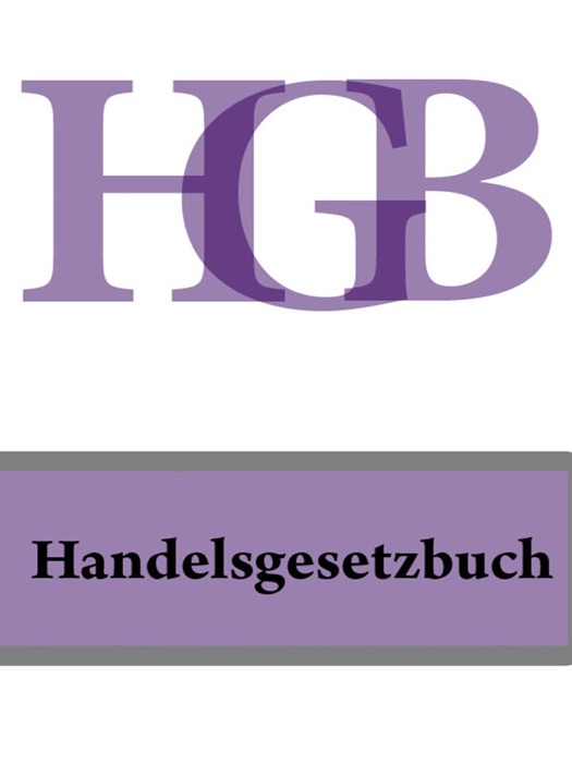 Handelsgesetzbuch - HGB 2016