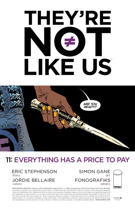 They're Not Like Us #11