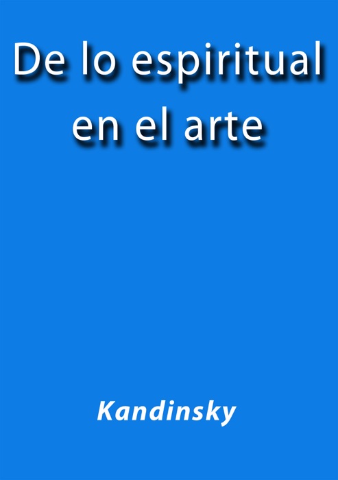 De lo espiritual en el arte