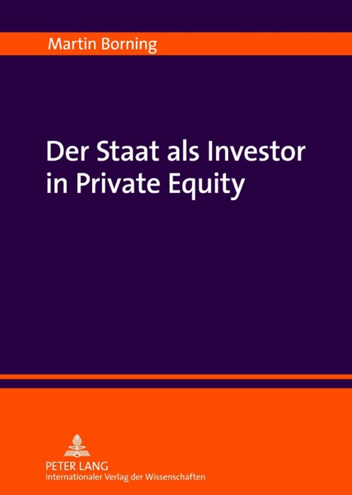 Der Staat als Investor in Private Equity