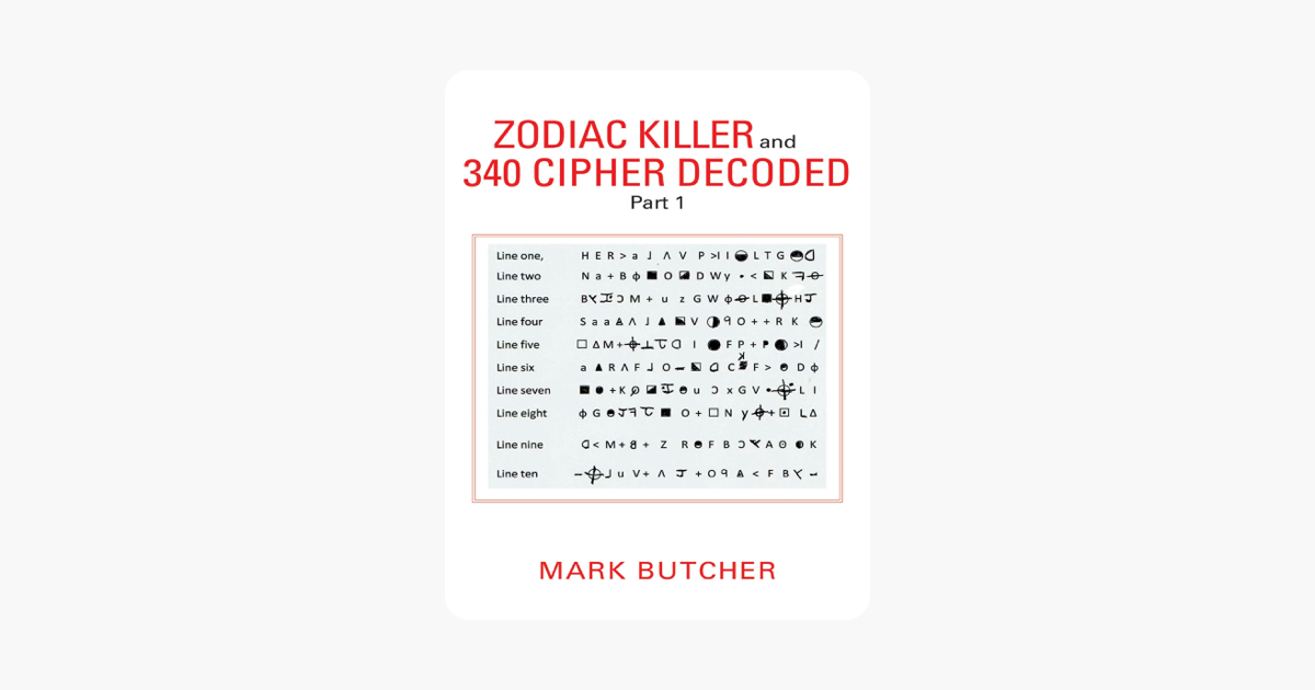 ‎Zodiac Killer and 340 Cipher Decoded on Apple Books