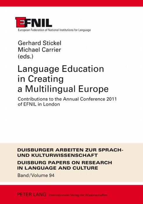 Language Education In Creating a Multilingual Europe