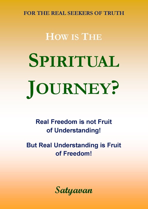 How is the Spiritual Journey?