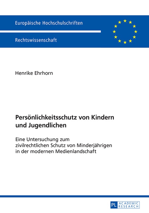 Persönlichkeitsschutz von Kindern und Jugendlichen