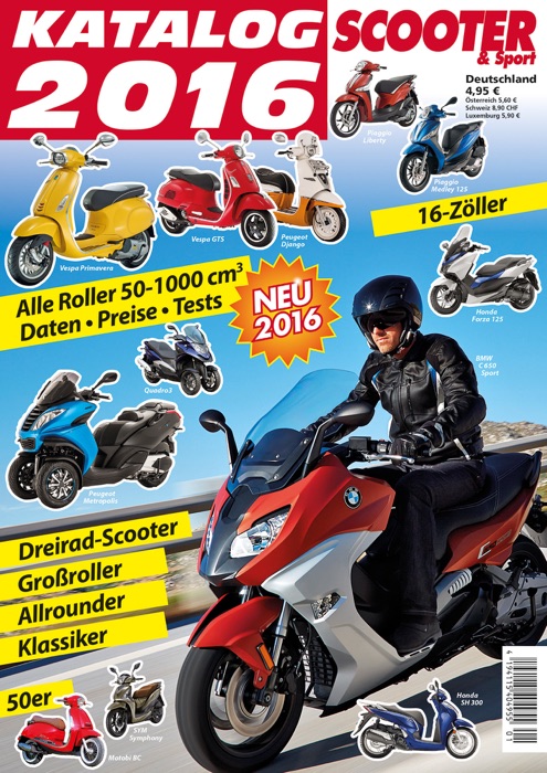 Scooter Katalog 2016