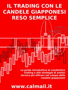 Il trading con le candele giapponesi reso semplice - candele giapponesi. Book Cover