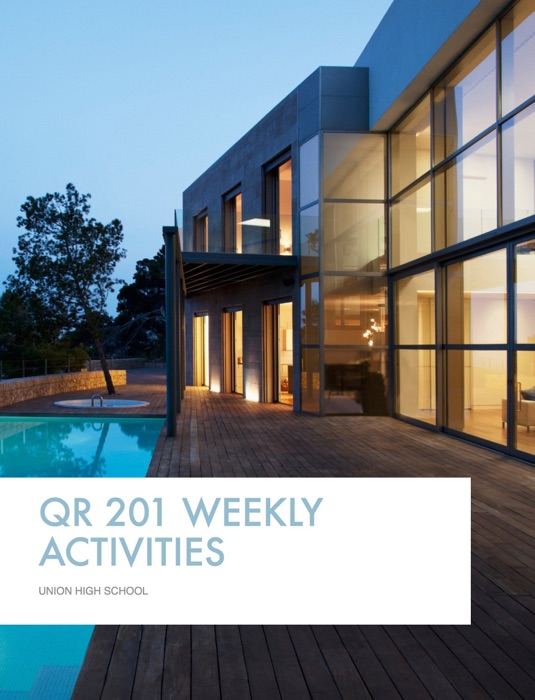 QR 201 Weekly Activities