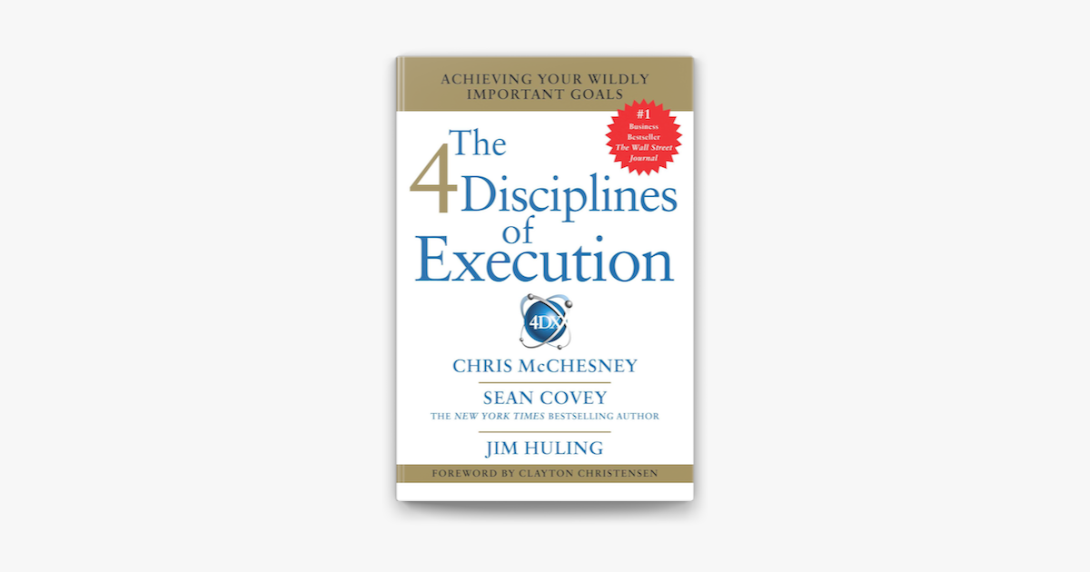 ‎4 Disciplines of Execution on Apple Books