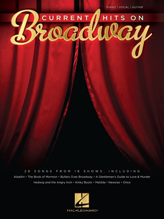 Current Hits on Broadway Songbook