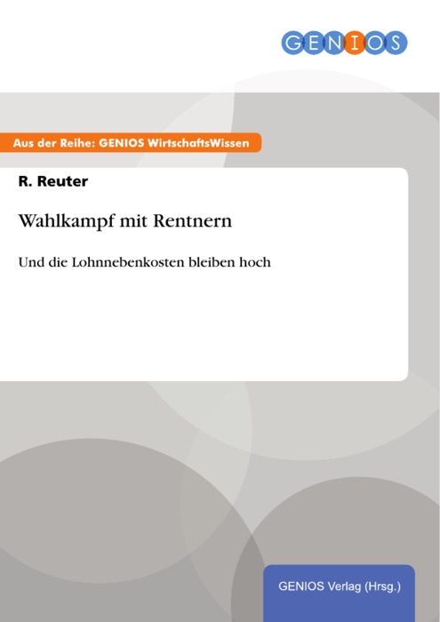 Wahlkampf mit Rentnern