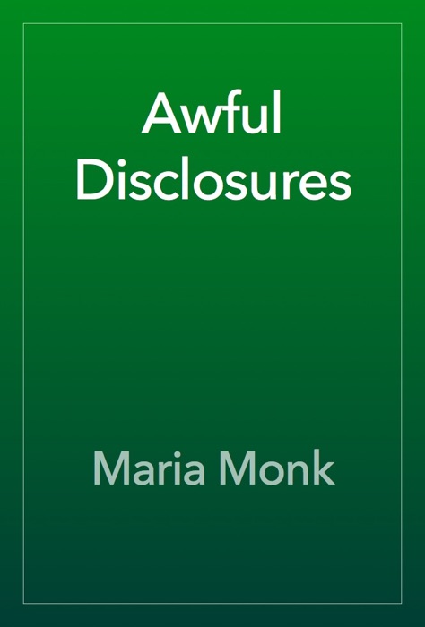 Awful Disclosures