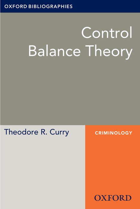 Control Balance Theory: Oxford Bibliographies Online Research Guide