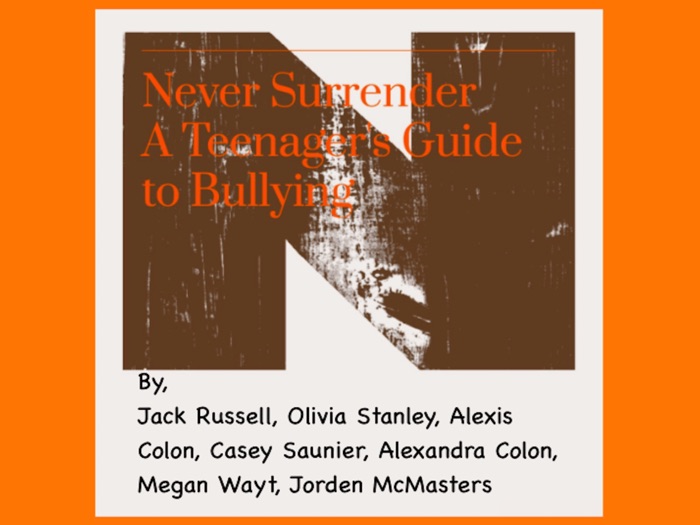 Never Surrender: A Teenager's Guide To Bullying