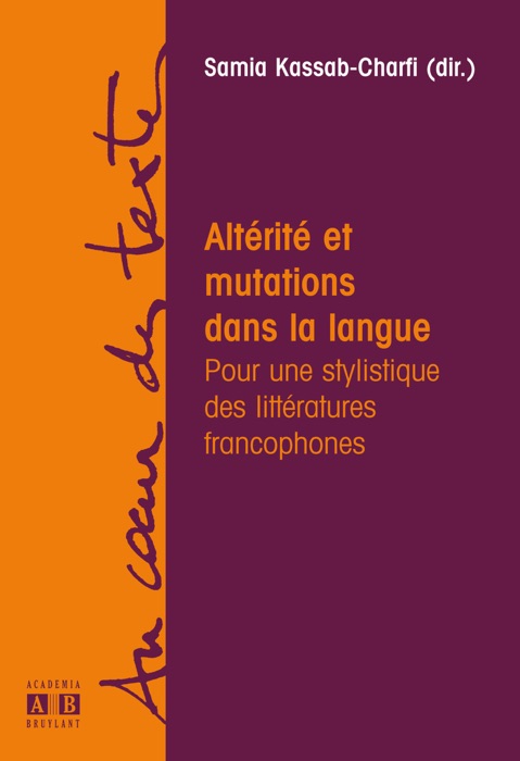 Altérité et mutations dans la langue