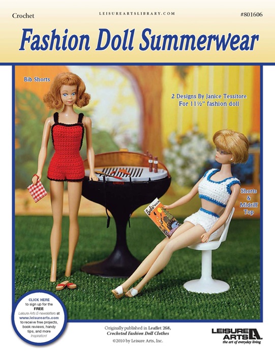 Fashion Doll Summerwear Crochet ePattern