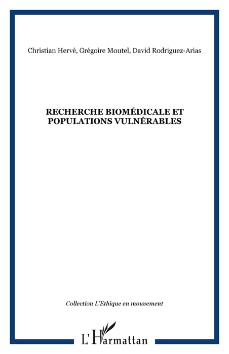 Recherche biomédicale et populations vulnérables