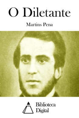Capa do livro O Diletante de Martins Pena