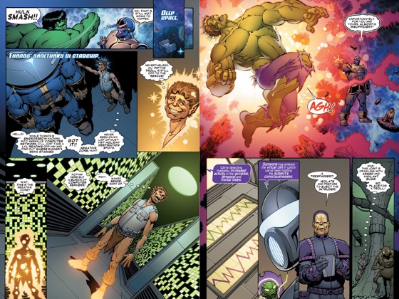 Thanos Vs Hulk