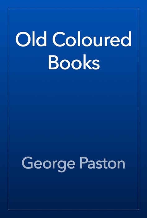 Old Coloured Books
