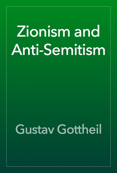 Zionism and Anti-Semitism