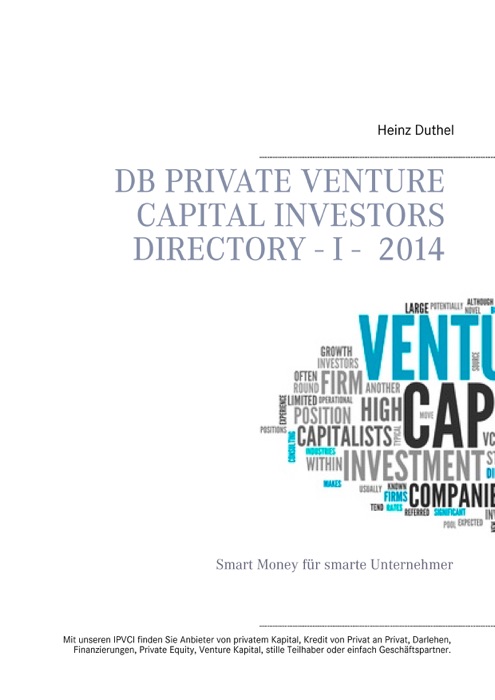 DB Private Venture Capital Investors Directory  I - 2014