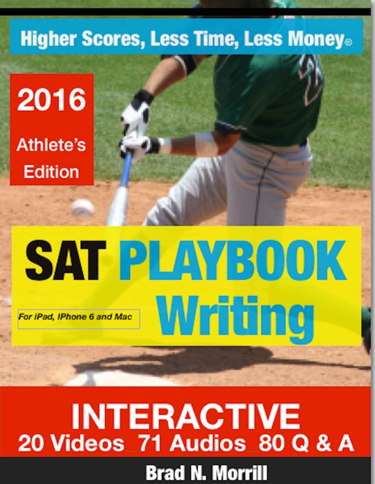 SAT PLAYBOOK Writing 2016 Athletes Edition