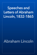 Speeches and Letters of Abraham Lincoln, 1832-1865 Speeches and Letters of Abraham Lincoln, 1832-1865